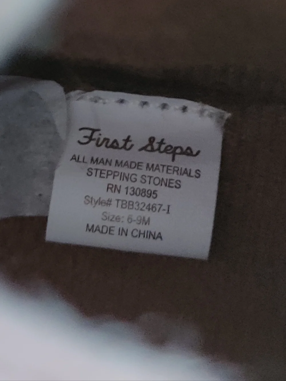 First Steps first steps